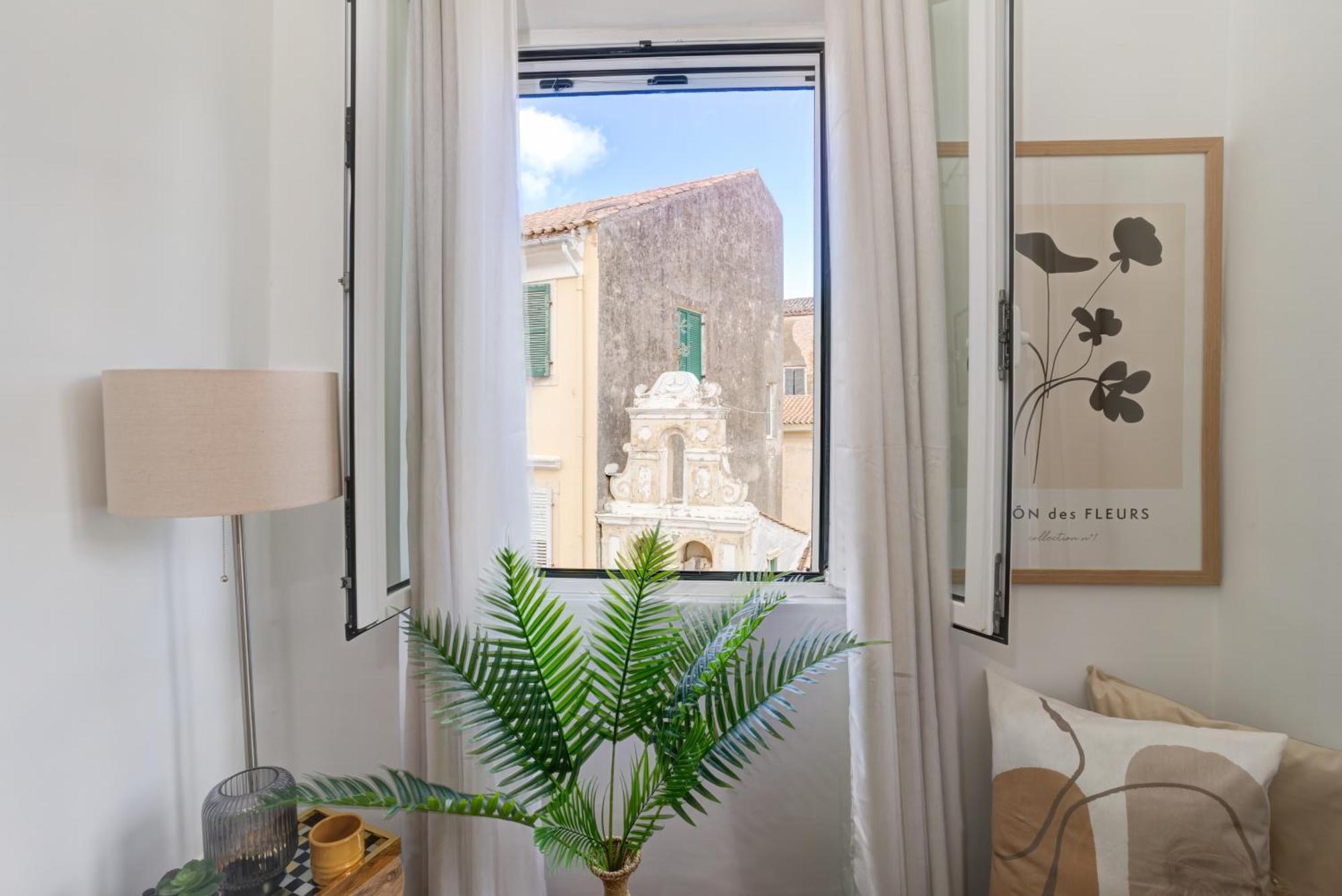 شقة Semeli Old Town Corfu Retreat With Amazing Views المظهر الخارجي الصورة
